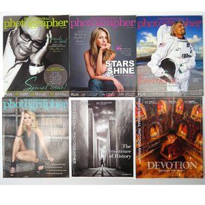 🌟 6 Professional Photographer Magazines, PPA,  Theme: Celebrity & Portraits 🌟
